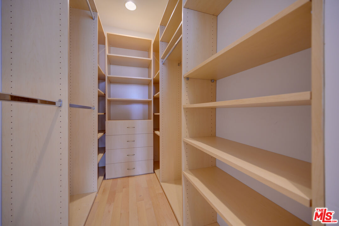 14 Privateer Street, Unit 1 Marina del Rey, CA 90292 - Photo 17 of 32 a view of walk in closet with empty racks