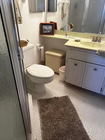 a bathroom with a sink and a toilet