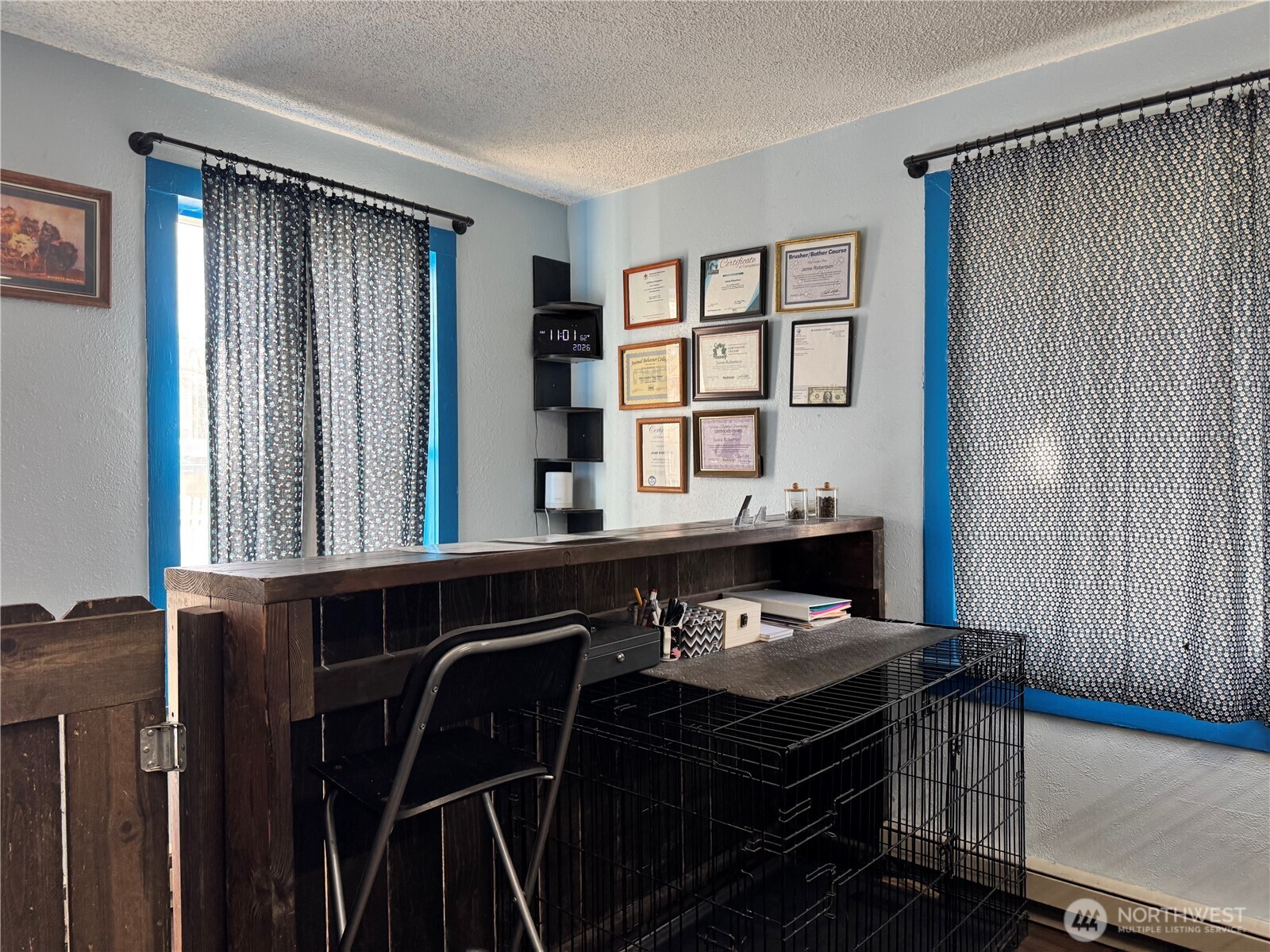 61 North Kean Street Republic, WA 99166 - Photo 13 of 34 a kitchen with a table chairs and a window