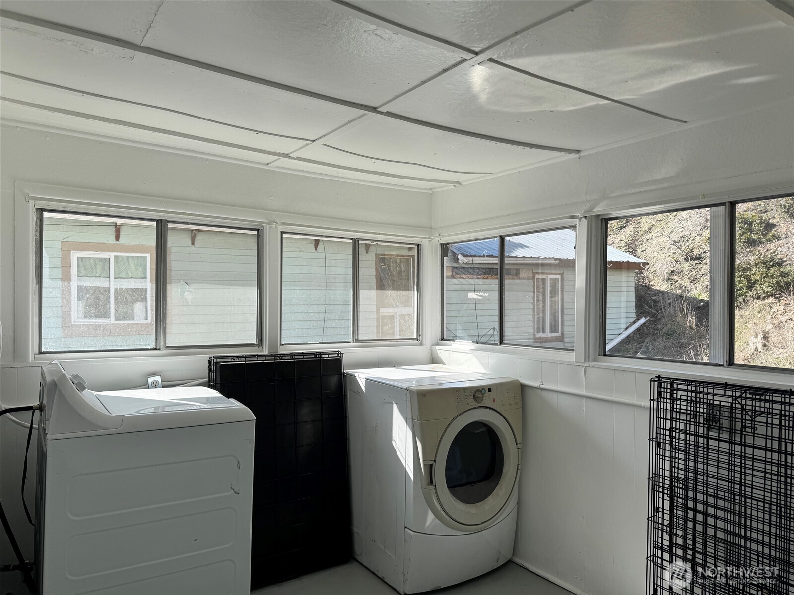 61 North Kean Street Republic, WA 99166 - Photo 23 of 34 a utility room with dryer and washer