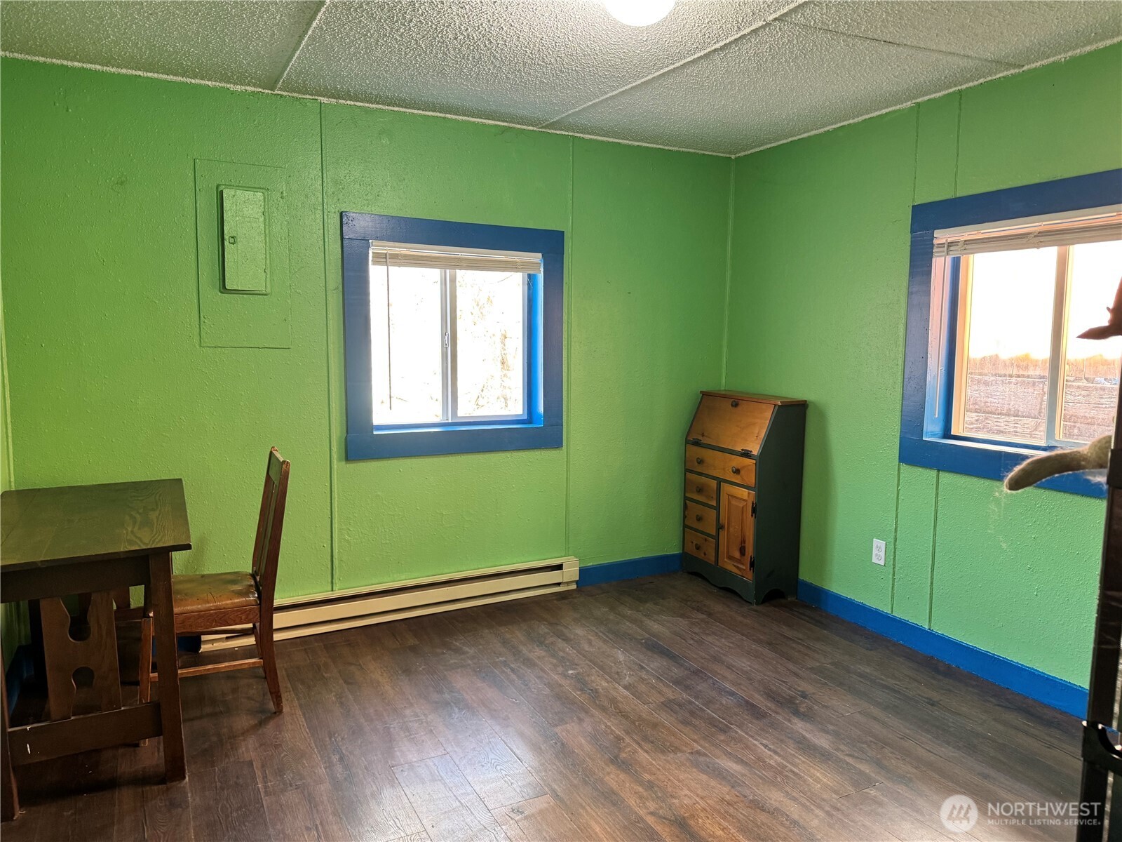 61 North Kean Street Republic, WA 99166 - Photo 28 of 34 a view of room with window and wooden floor