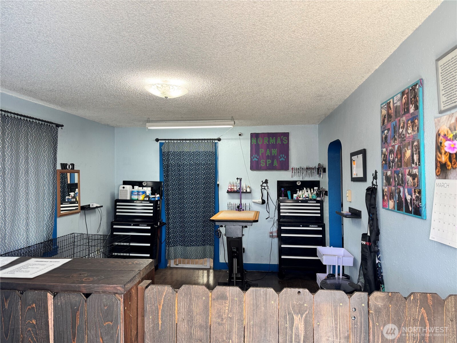 61 North Kean Street Republic, WA 99166 - Photo 33 of 34 a view of living room with furniture and wooden floor