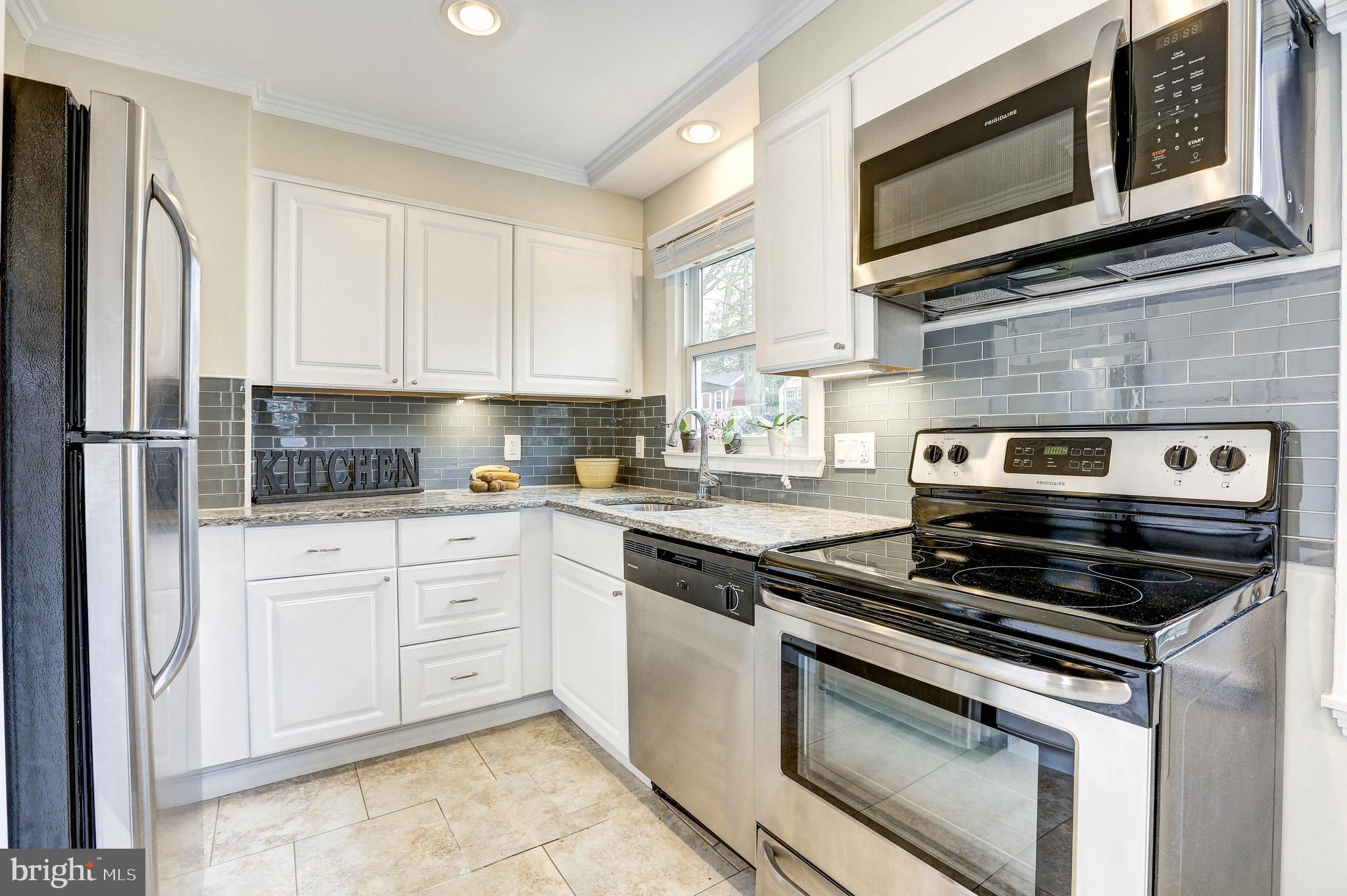 3118 Fayette Road Kensington, MD 20895 - Photo 11 of 35 Updated kitchen with stainless steel appliances.