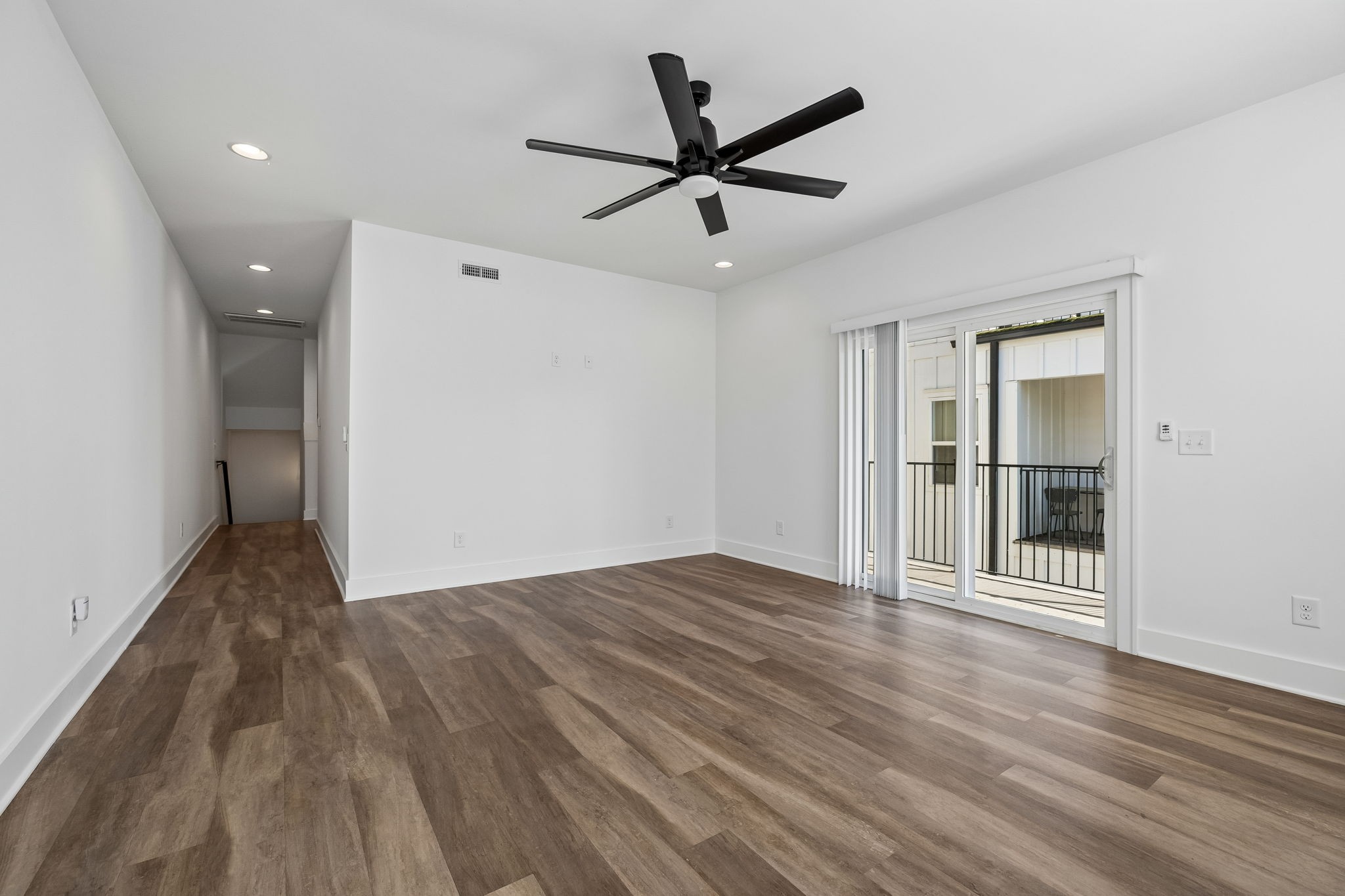 904 North Maple Street Murfreesboro, TN 37130 - Photo 14 of 34 wooden floor in an empty room with a window