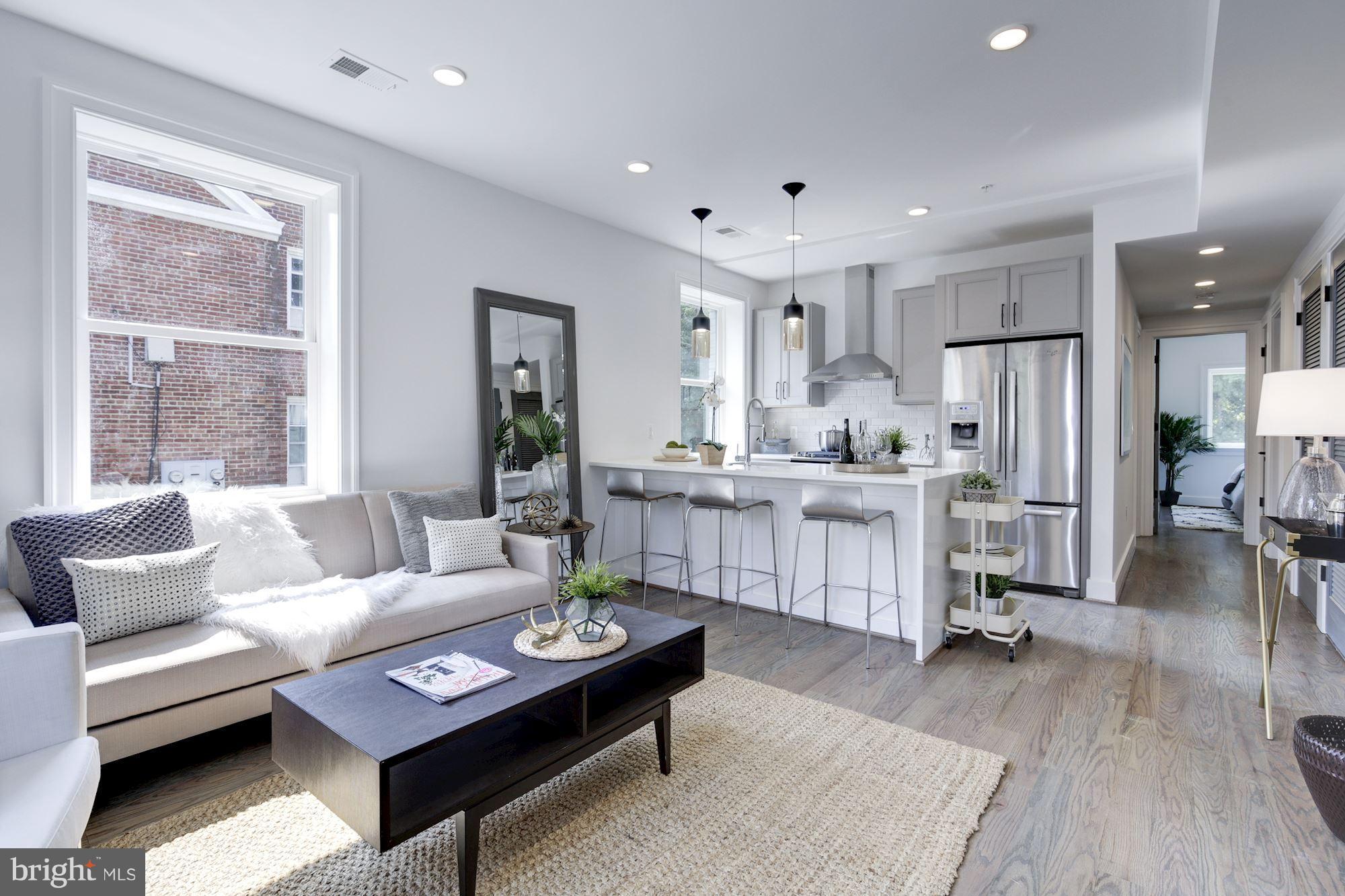 3924 W Street Northwest, Unit 3 Washington, DC 20007 - Photo 11 of 11 Open Floor plan - photo of sister unit