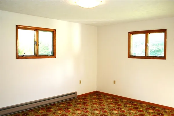 a small space with a window
