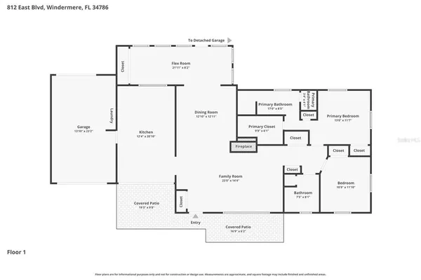 $7,000 | 812 East Boulevard, Windermere, FL 34786