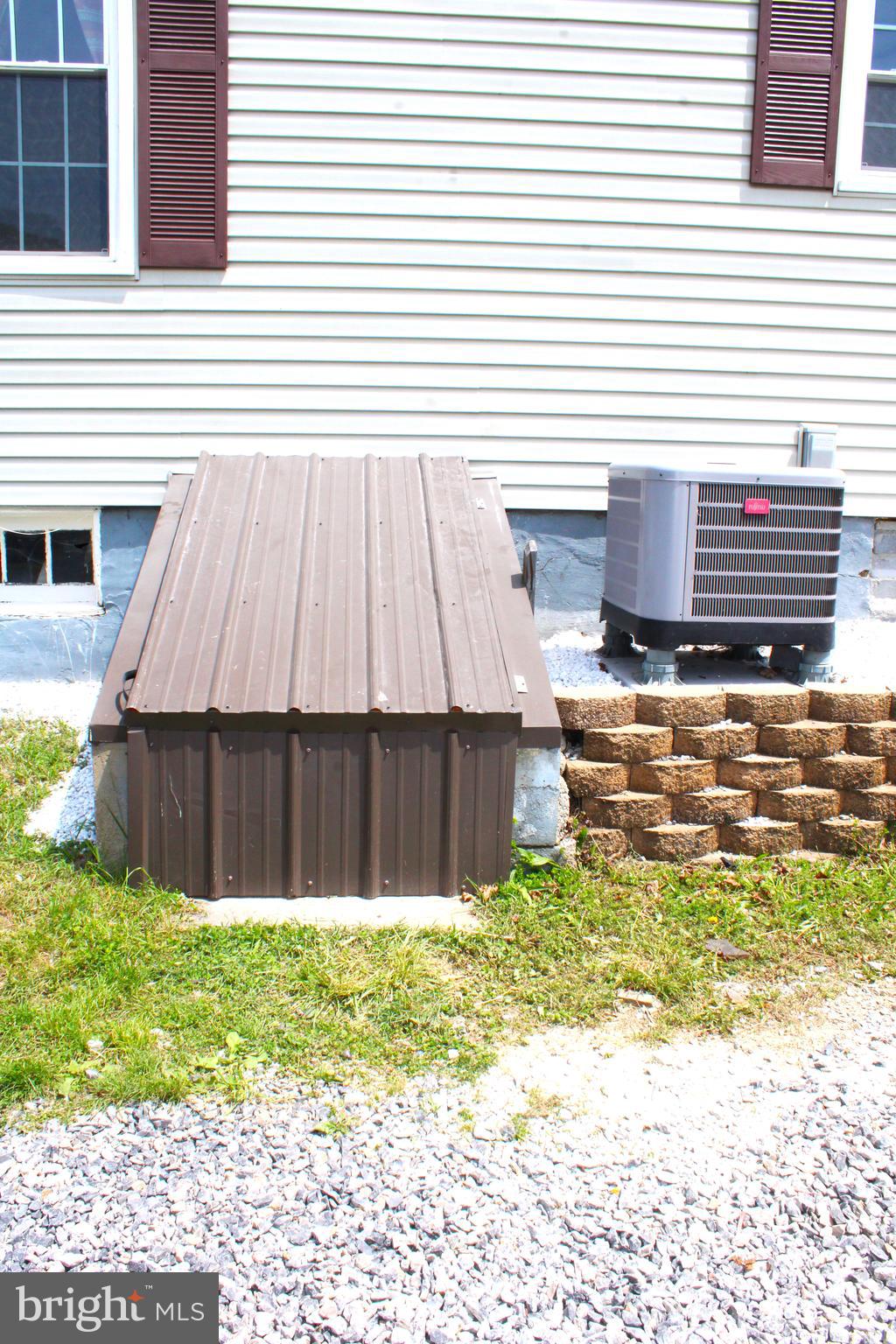 550 Winifred Road Cumberland, MD 21502 - Photo 78 of 81 AC & Outside Lower Level 1 Entrance View