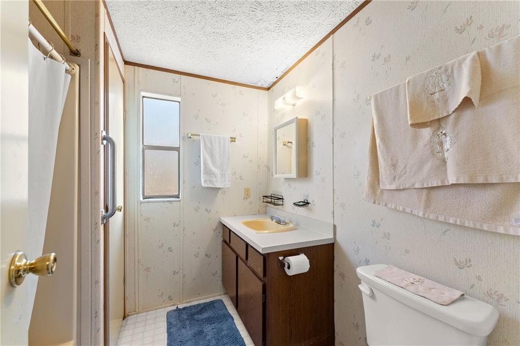 347 Norma Road Dawsonville, GA 30534 - Photo 16 of 33 a bathroom with a sink toilet and shower