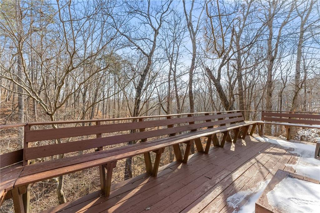 347 Norma Road Dawsonville, GA 30534 - Photo 19 of 33 a view of an outdoor space with seating