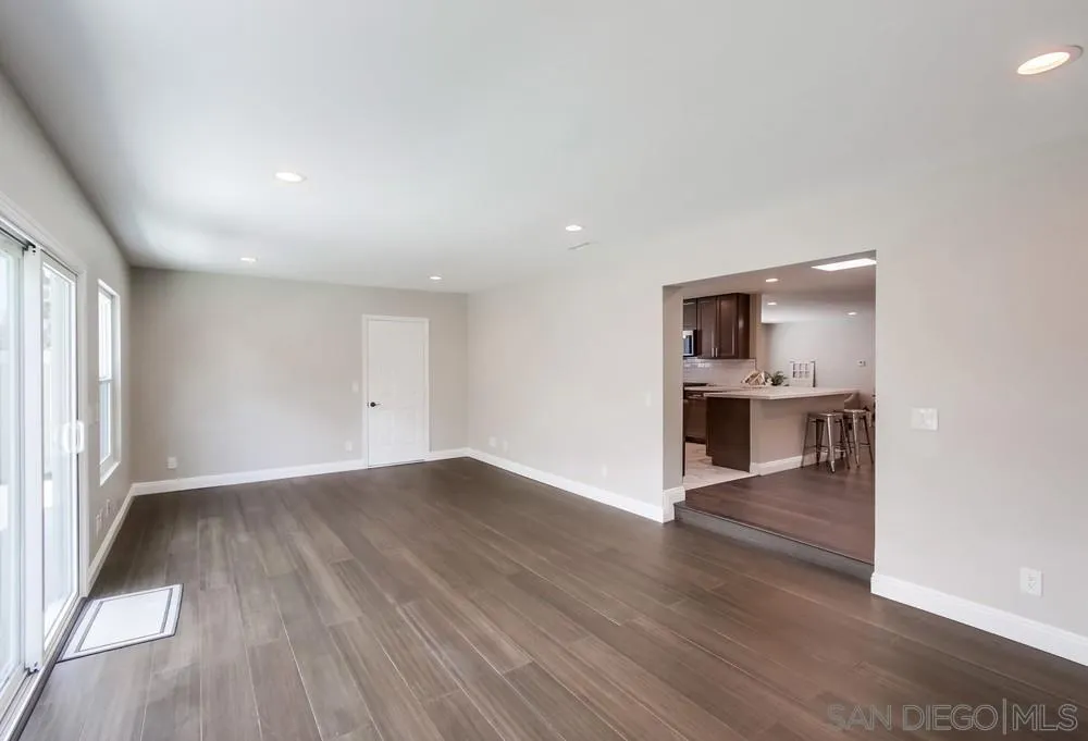 8348 Rumson Drive Santee, CA 92071 - Photo 24 of 53 a view of kitchen with wooden floor and a window