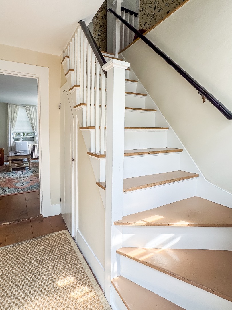 69 School Street Edgartown, MA 02539 - Photo 9 of 23 a view of entryway and hall with wooden floor