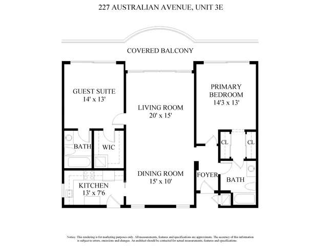$2,850,000 | 227 Australian Avenue, Unit 3E, Palm Beach, FL 33480