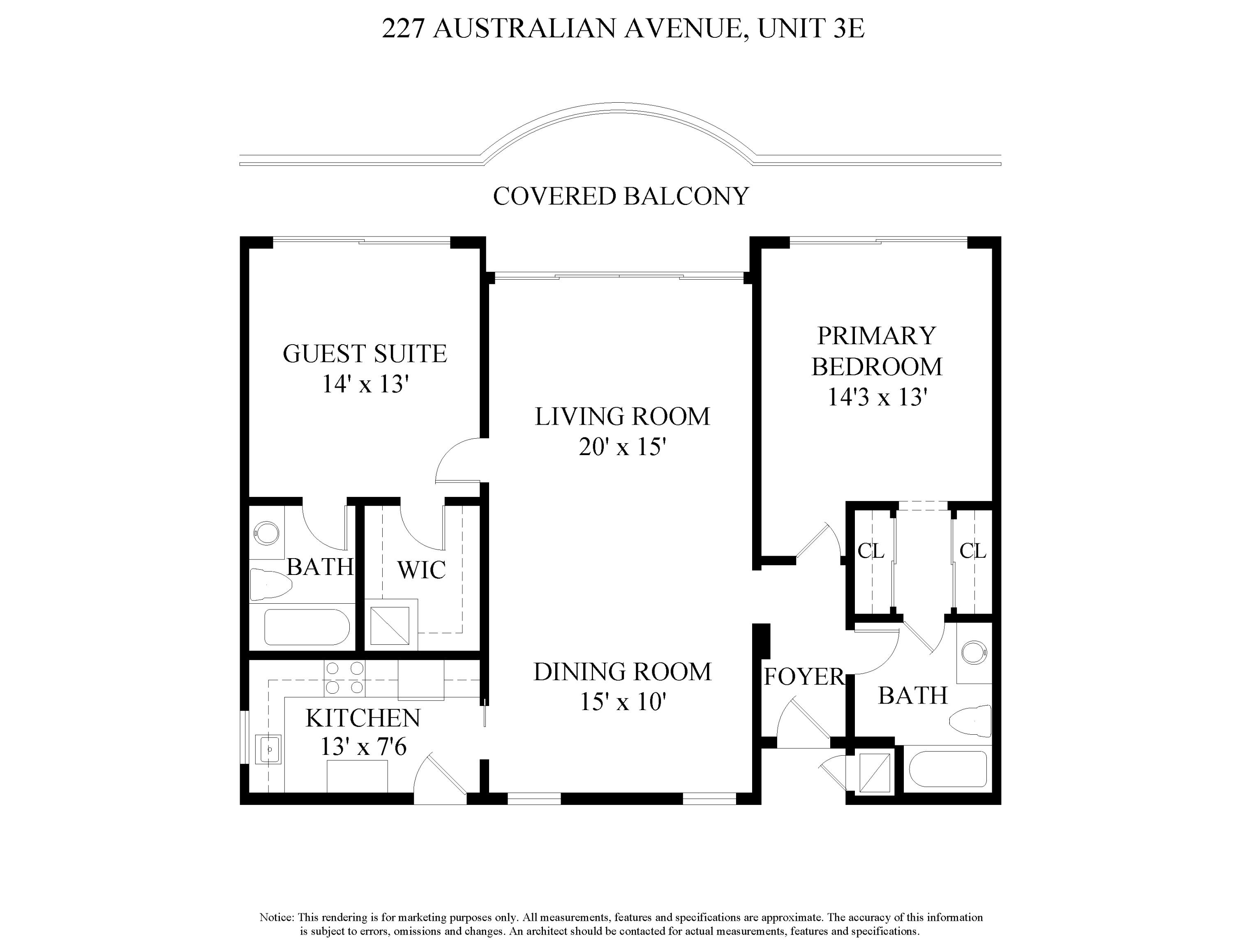 227 Australian Avenue, Unit 3E Palm Beach, FL 33480 - Photo 16 of 16 227 AUSTRALIAN AVE 3E