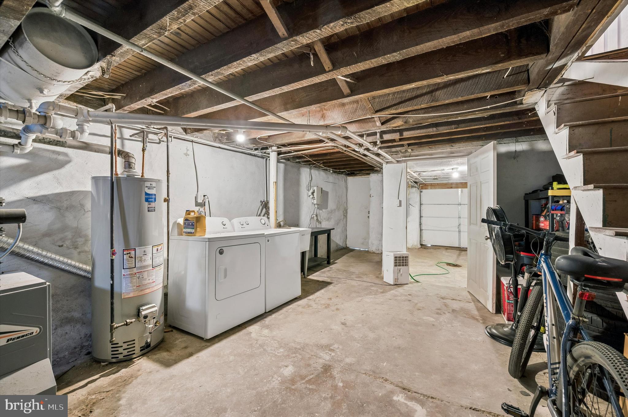 873 Granite Street Philadelphia, PA 19124 - Photo 21 of 24 Unfinished but well kept basement and garage.