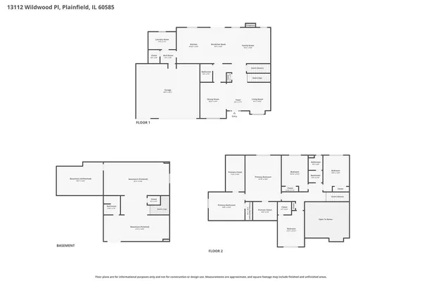 $750,000 | 13112 Wildwood Place, Plainfield, IL 60585
