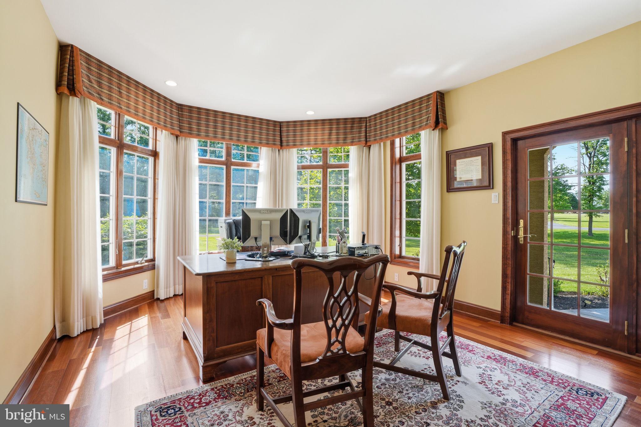 1588 Wrightstown Road Newtown, PA 18940 - Photo 44 of 81 a dining room with furniture window wooden floor