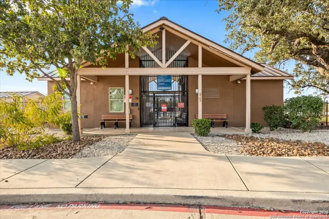 swimming pool view with a outdoor seating