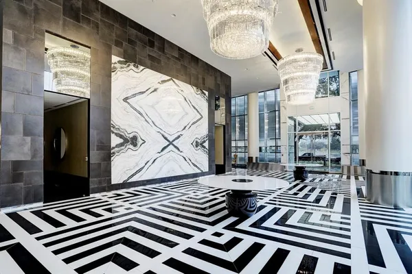 a view of sitting area with city view