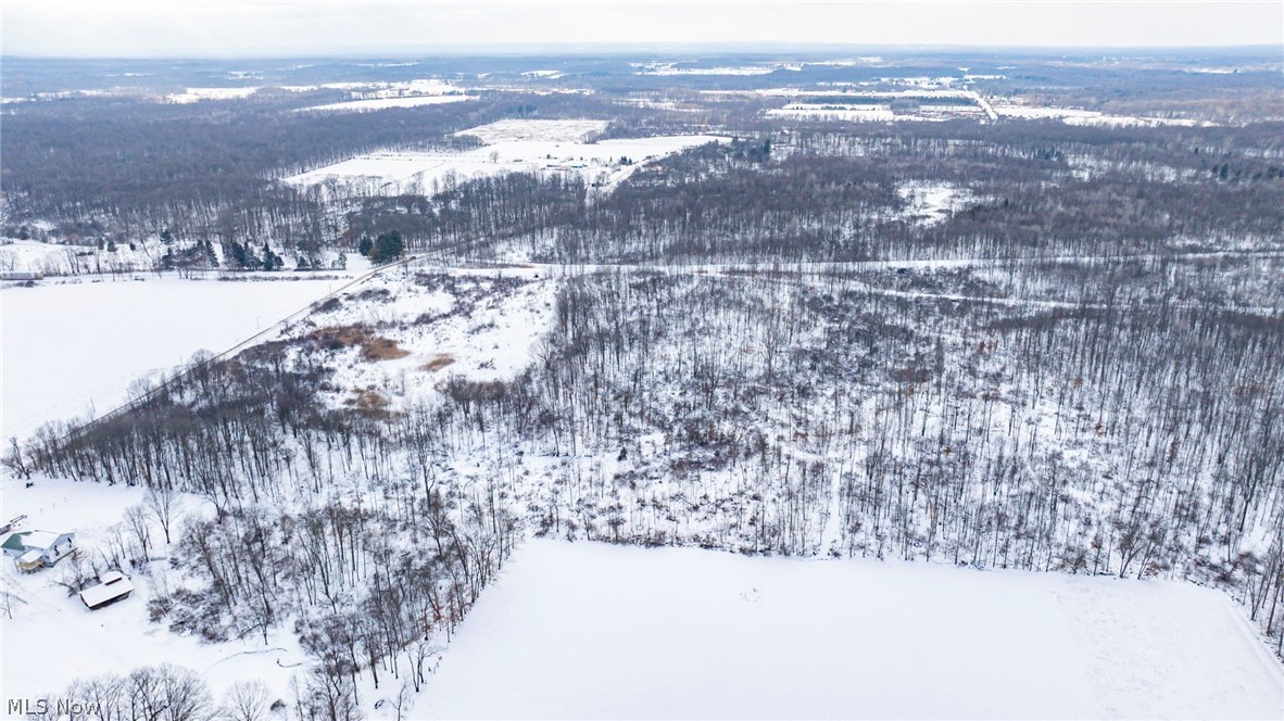 2831 South Denmark Road Jefferson, OH 44047 - Photo 10 of 18 View of snowy aerial view