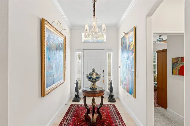 a living room with lots of furniture and a rug