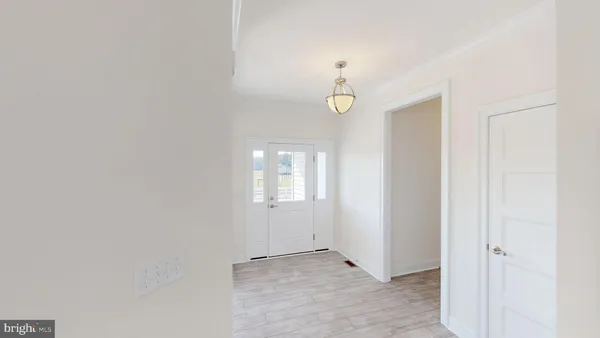an empty room with window