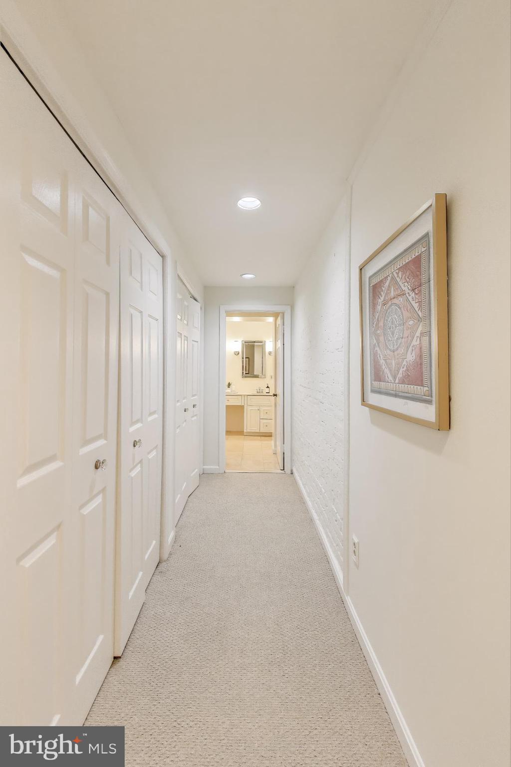 2001 19th Street Northwest, Unit 3 Washington, DC 20009 - Photo 16 of 29 a view of a hallway with an entryway