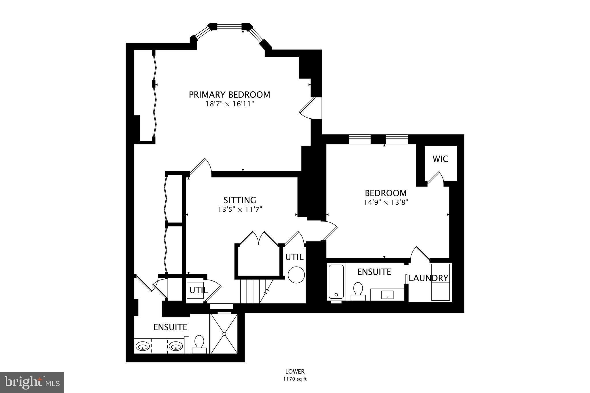 2001 19th Street Northwest, Unit 3 Washington, DC 20009 - Photo 28 of 29 a picture of a floor plan