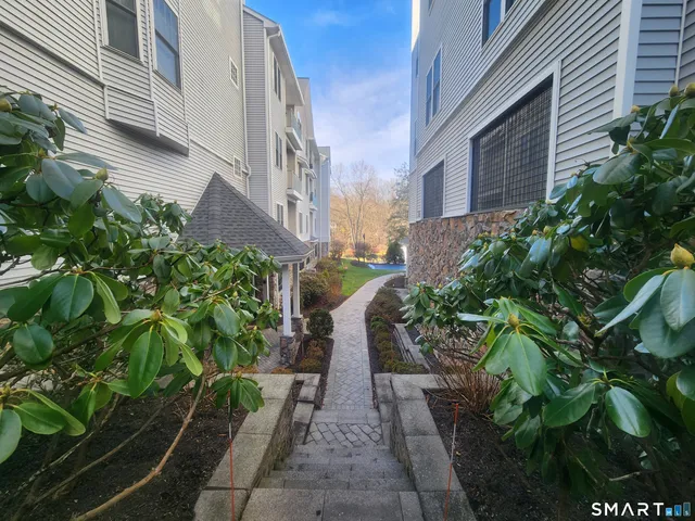 a view of a house with a patio