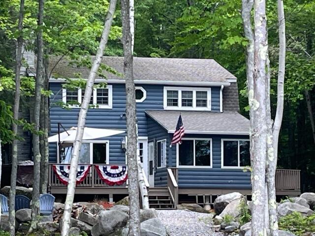 158 Ridge Road Standish, ME 04084 - Photo 2 of 10 House as viewed from watwrfront