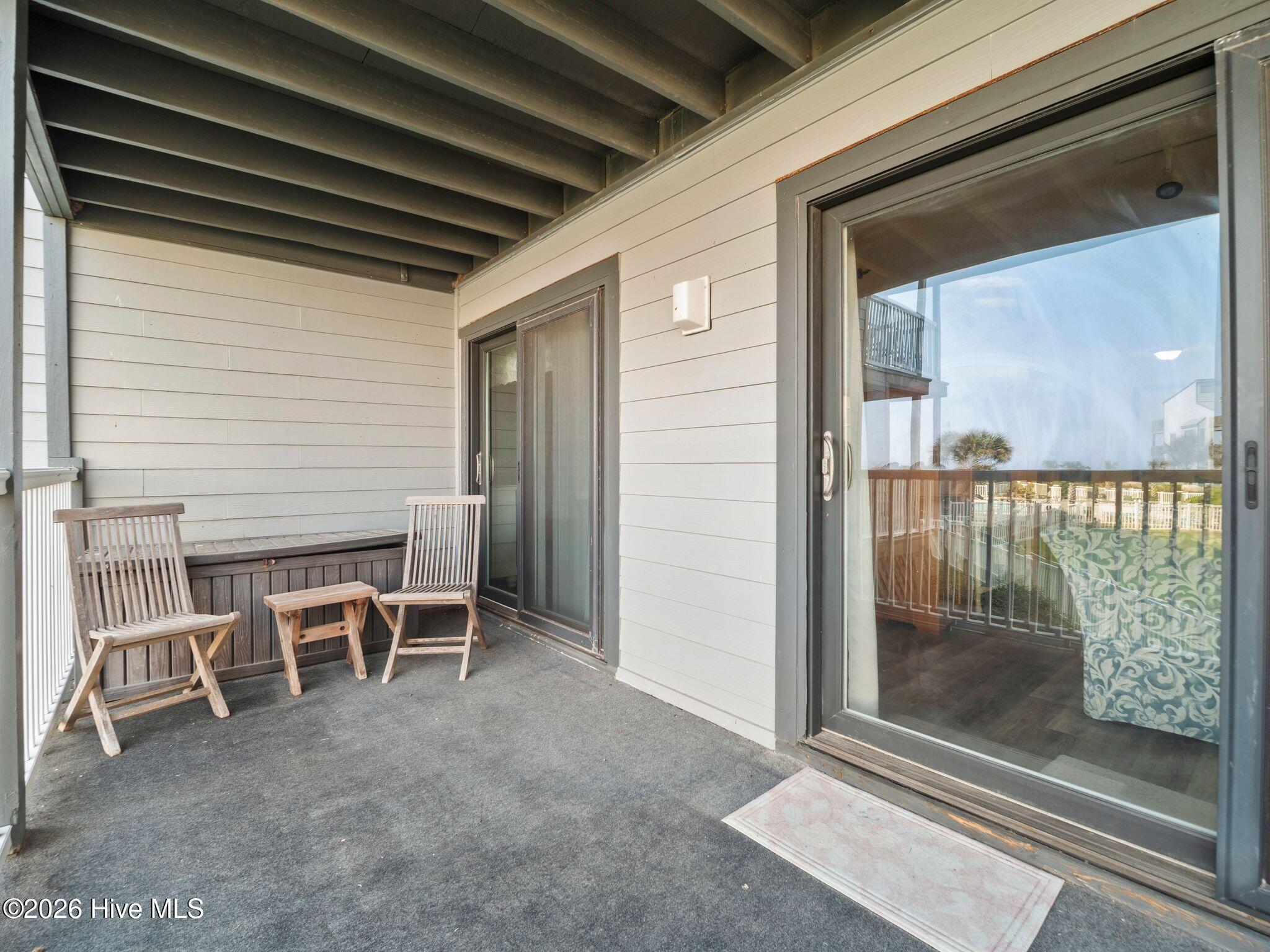 1896 New River Inlet Road, Unit 1119 North Topsail Beach, NC 28460 - Photo 7 of 39 Private Deck