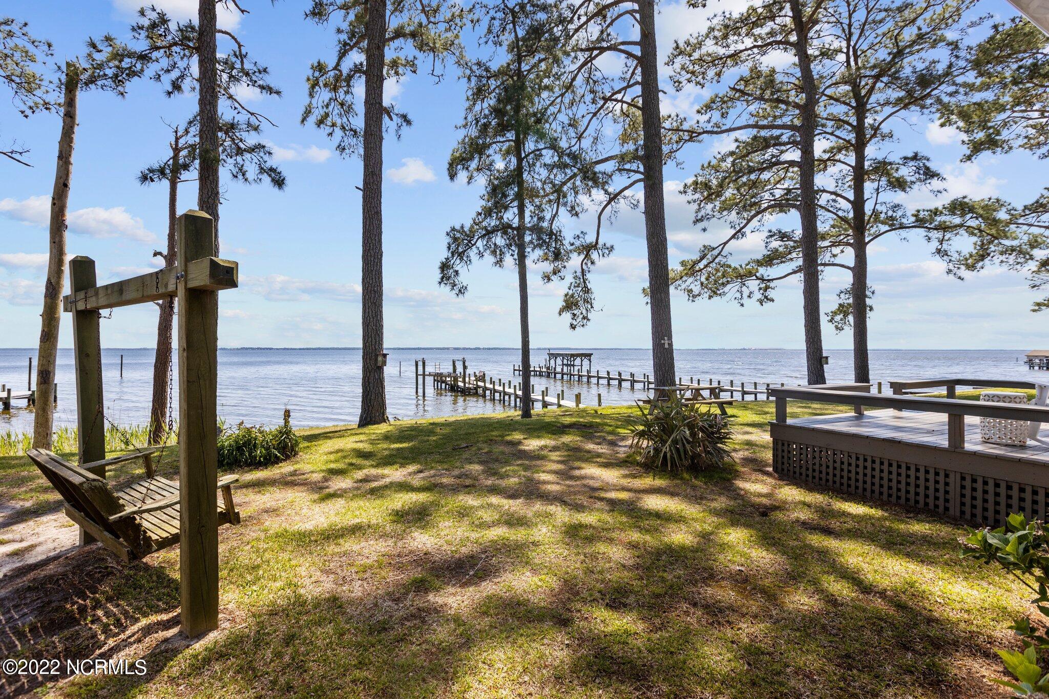 1197 Pinecrest Road Bath, NC 27808 - Photo 9 of 40 View from the riverside of home.