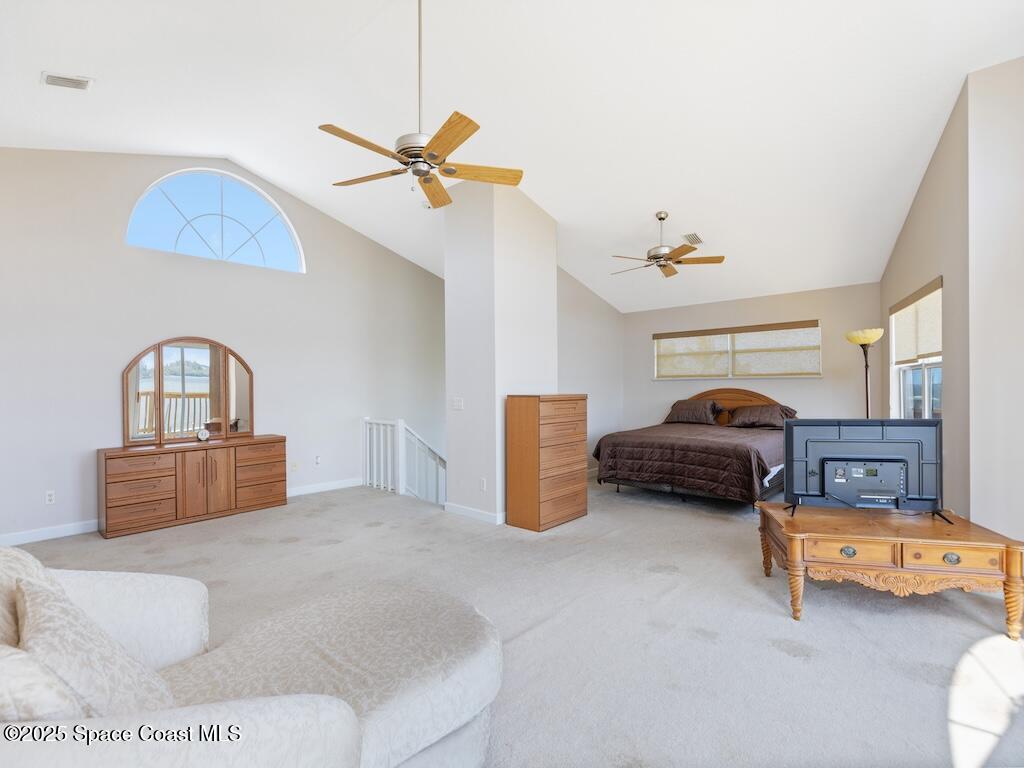 8820 44th Avenue Sebastian, FL 32958 - Photo 29 of 48 a bedroom with furniture and a window