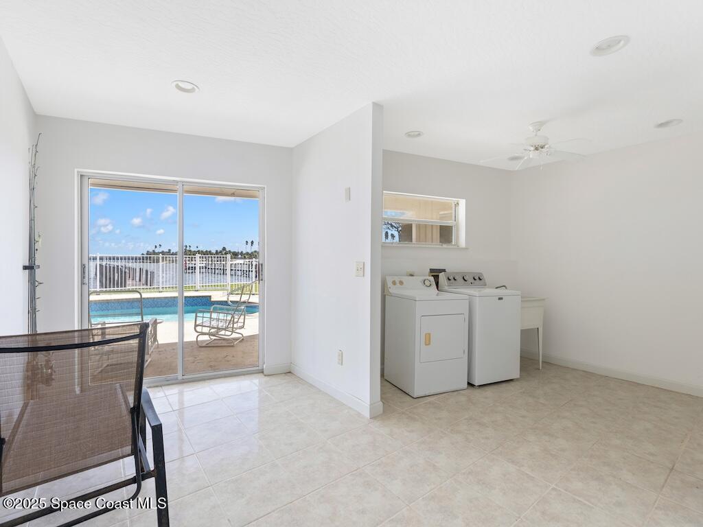 8820 44th Avenue Sebastian, FL 32958 - Photo 38 of 48 a view of a room with washer and dryer