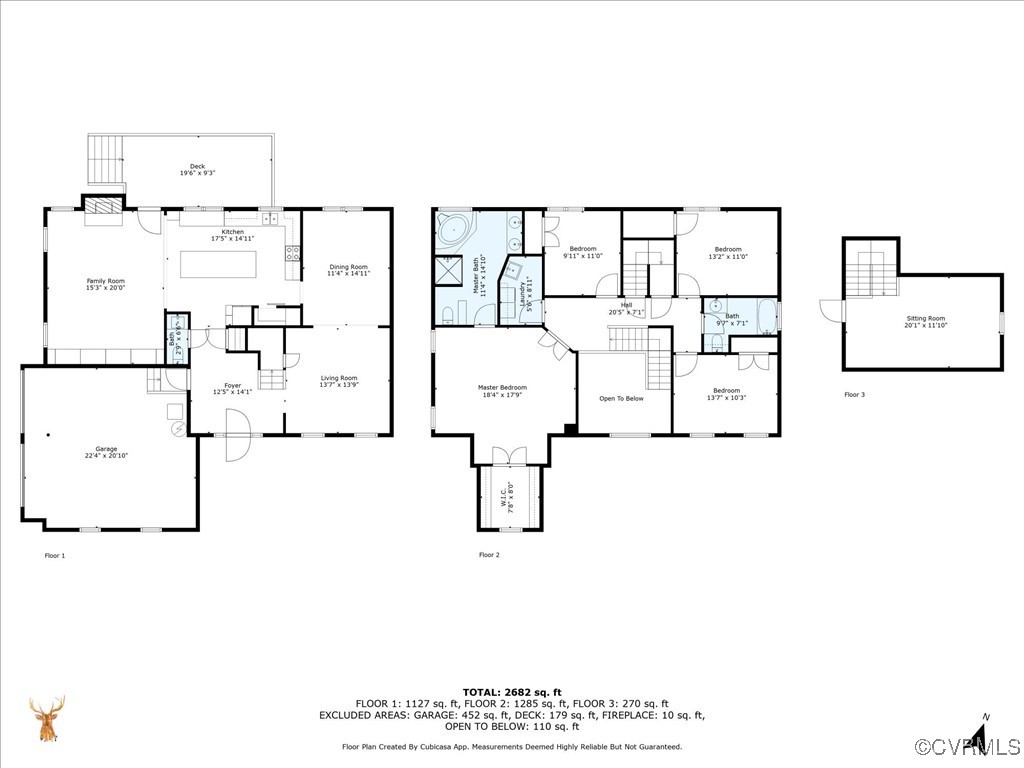 15418 Foxvale Way Midlothian, VA 23112 - Photo 50 of 50 a picture of a floor plan