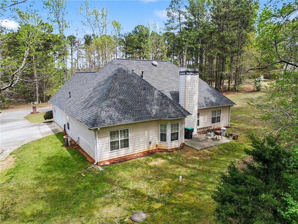 1041 Olive Drive Hampton, GA 30228 - Photo 27 of 29 an aerial view of a house with swimming pool and sitting area
