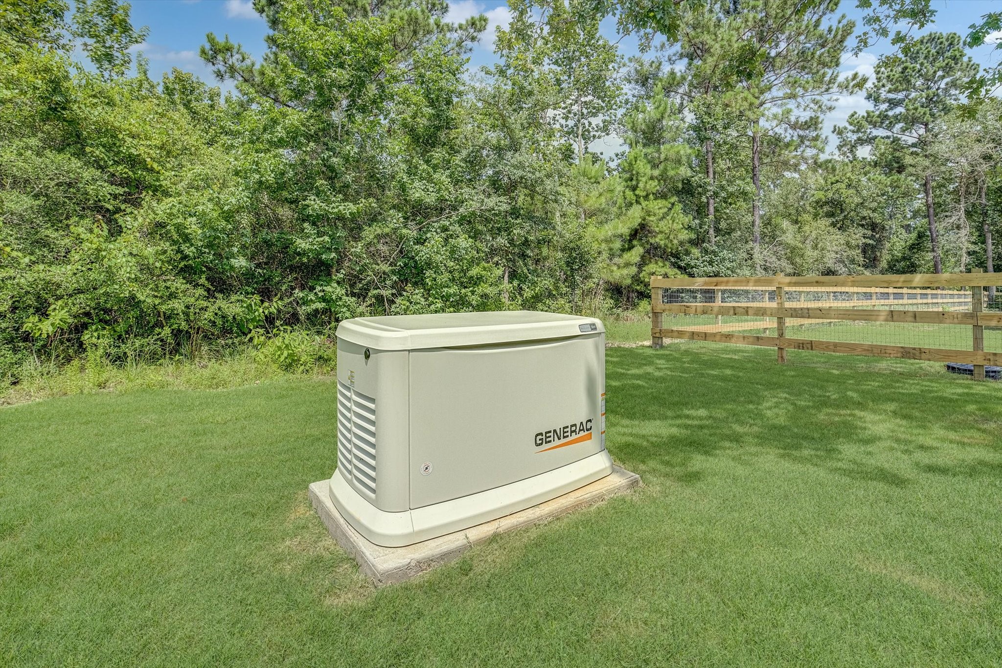 347 Iron Horse Road Willis, TX 77378 - Photo 45 of 49 Generac propane generator