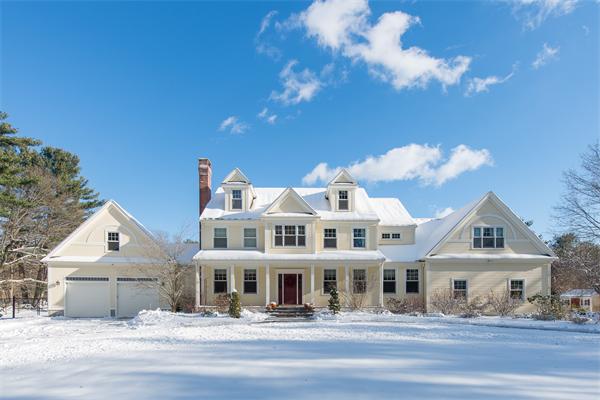 32 Winter Street Weston, MA 02493 - Photo 1 of 23 a front view of a house with a ocean view