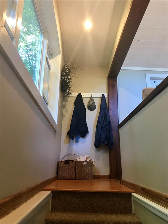 258 Prescott Hill Road Liberty, ME 04949 - Photo 13 of 35 The stairs take you down to the...