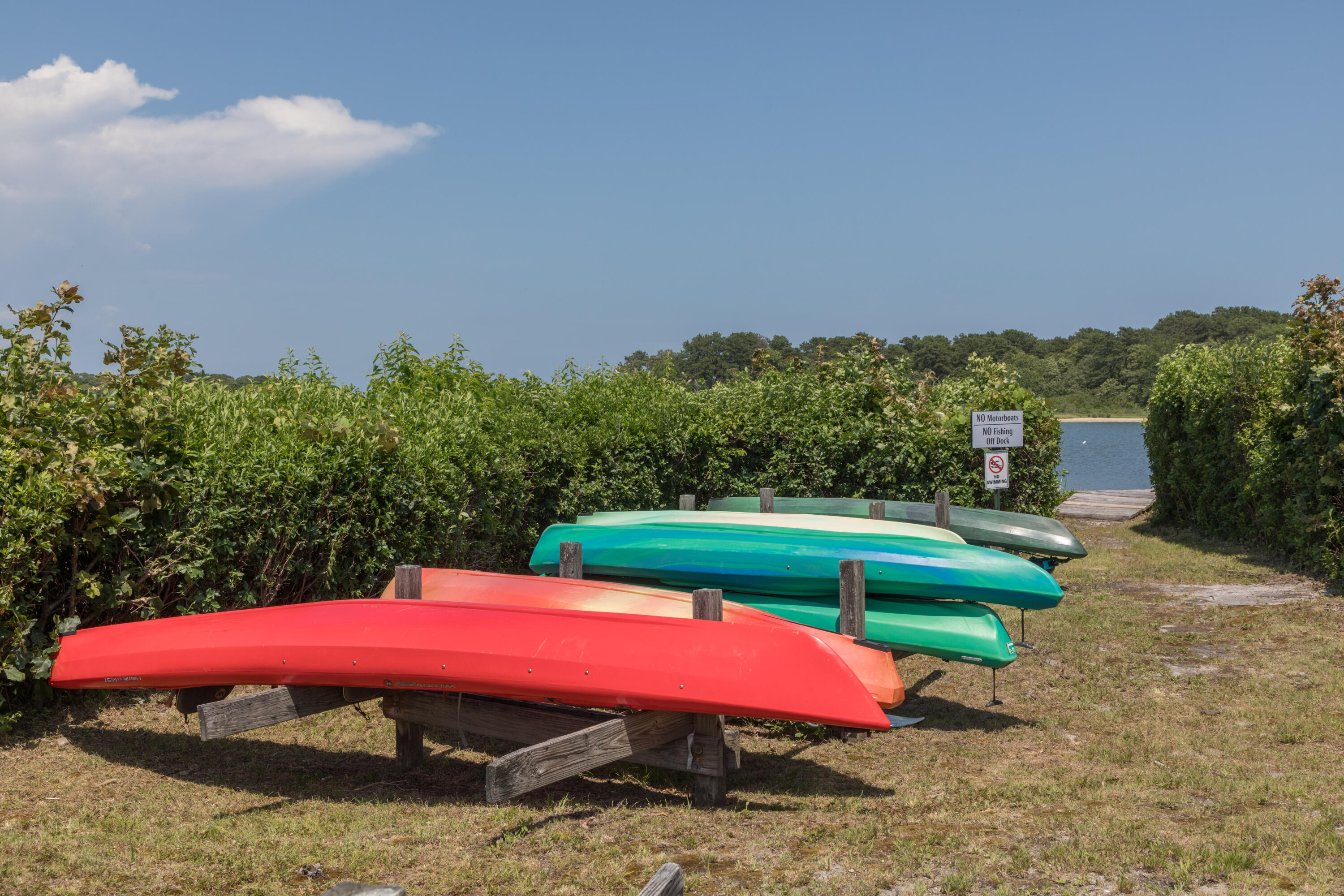 16 Major's Cove Lane Edgartown, MA 02539 - Photo 25 of 28 Private association kayak storage