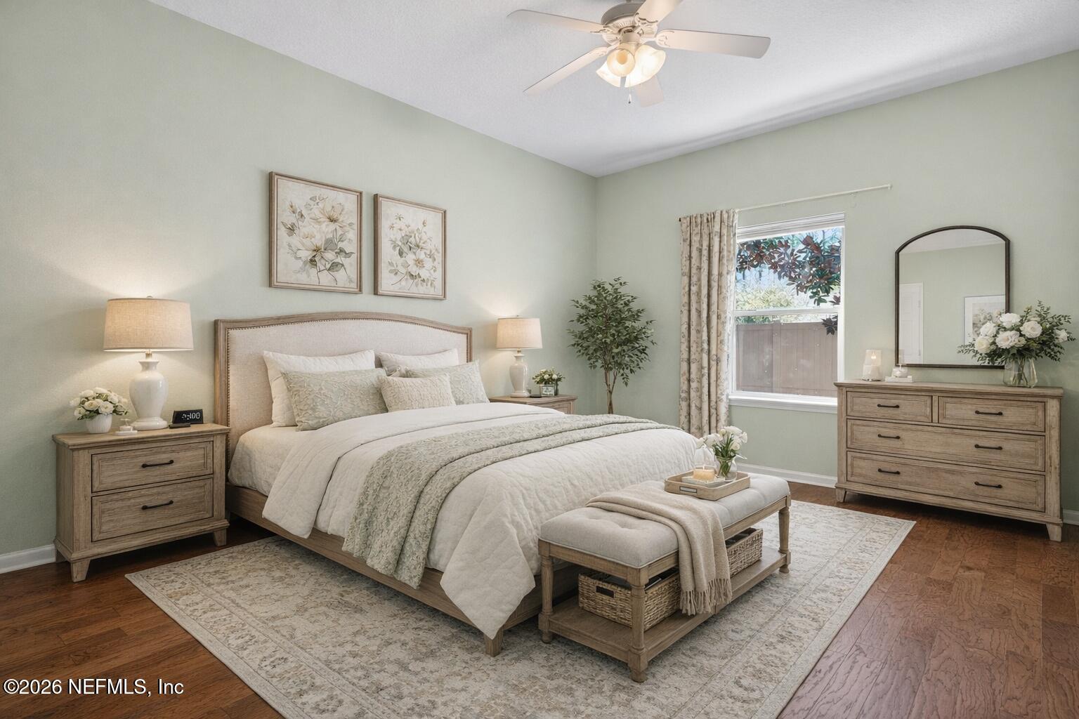 319 Golden Lake Loop St. Augustine, FL 32084 - Photo 4 of 15 a bedroom with a bed and a dresser