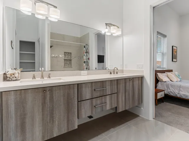 a view of car garage