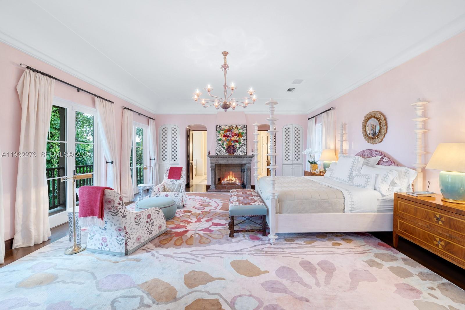3467 North Moorings Way Miami, FL 33133 - Photo 7 of 25 a living room with furniture and a large window