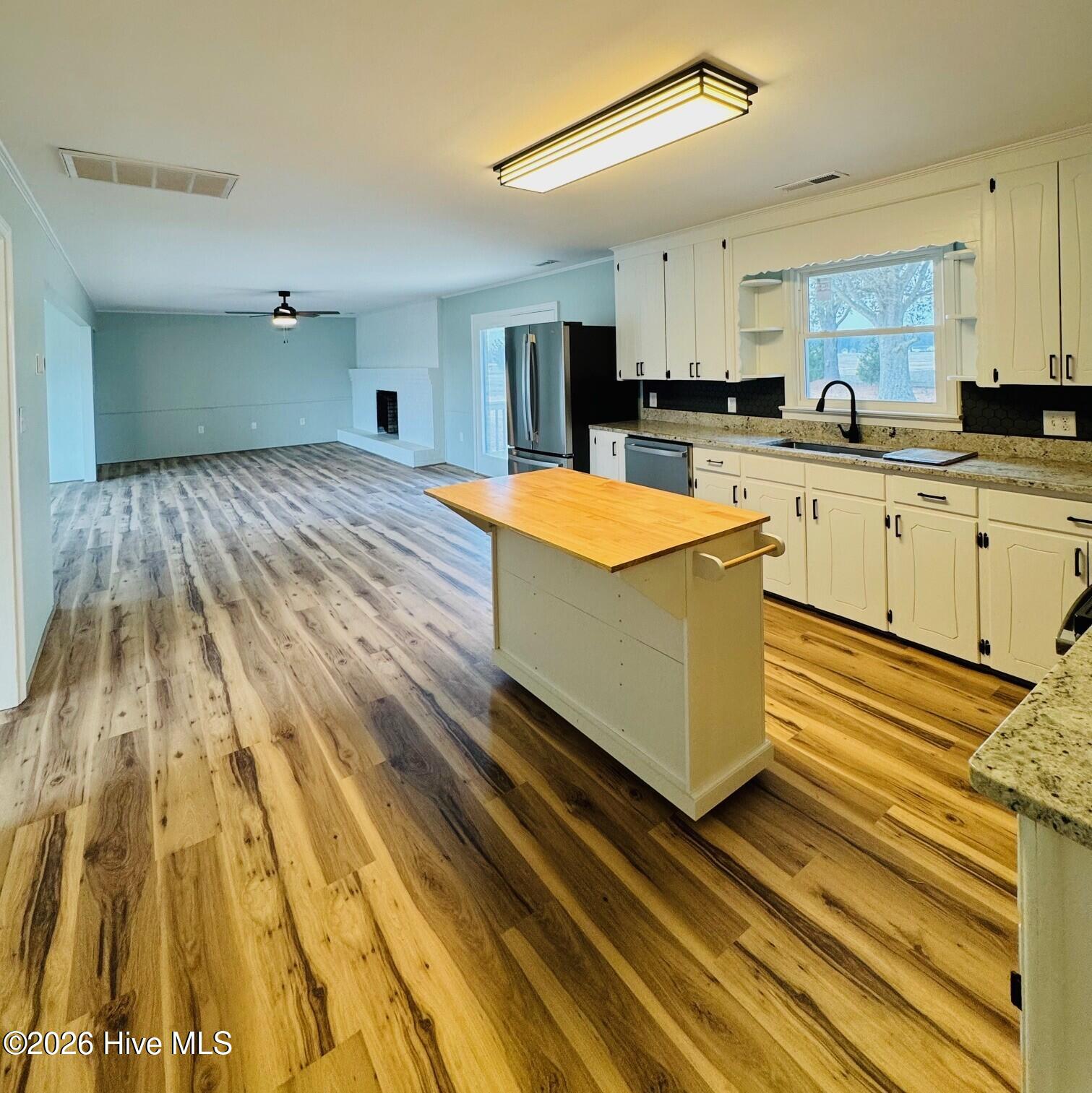 310 Old Swamp Road South Mills, NC 27976 - Photo 8 of 25 Kitchen to living