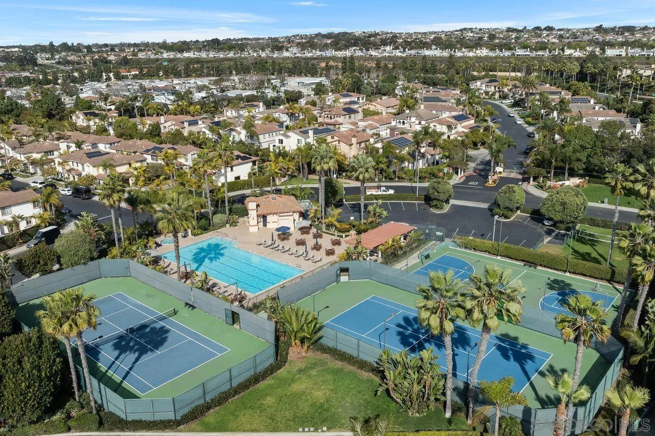7390 Seafarer Place Carlsbad, CA 92011 - Photo 29 of 41 an aerial view of a residential houses with outdoor space