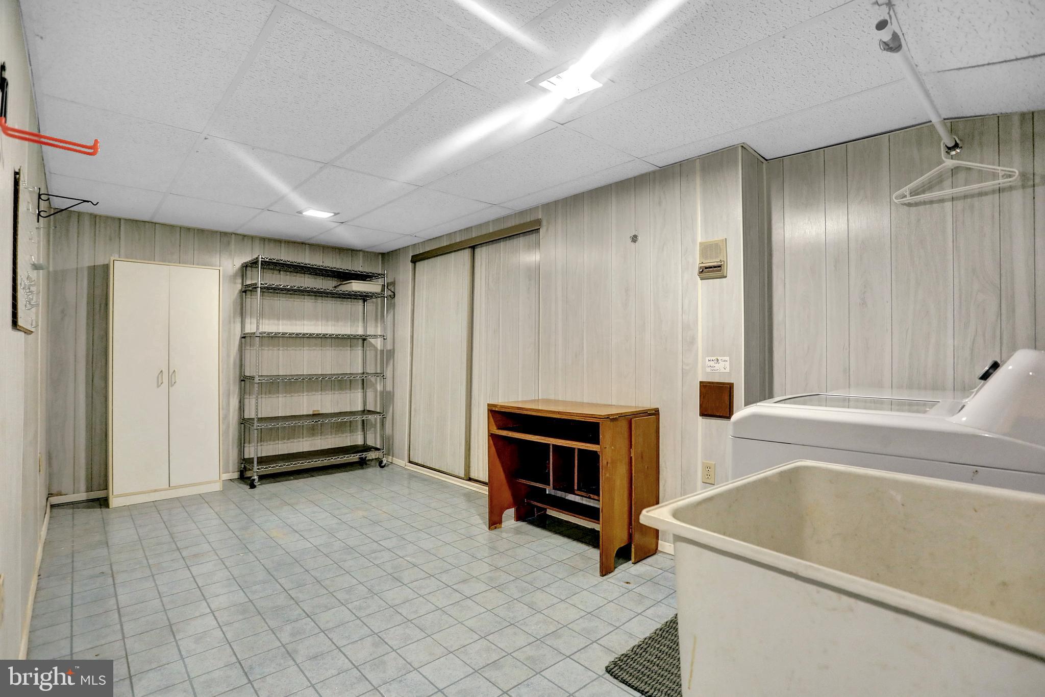 735 Stoney Spring Drive Baltimore, MD 21210 - Photo 42 of 54 Lower level storage and laundry