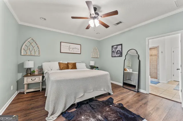 a spacious bathroom with double vanity sink and a mirror