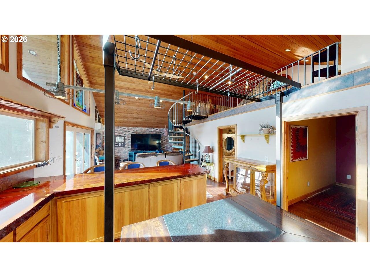 99106 East Freeman Lane Brookings, OR 97415 - Photo 15 of 37 a bathroom with a sink and a large mirror