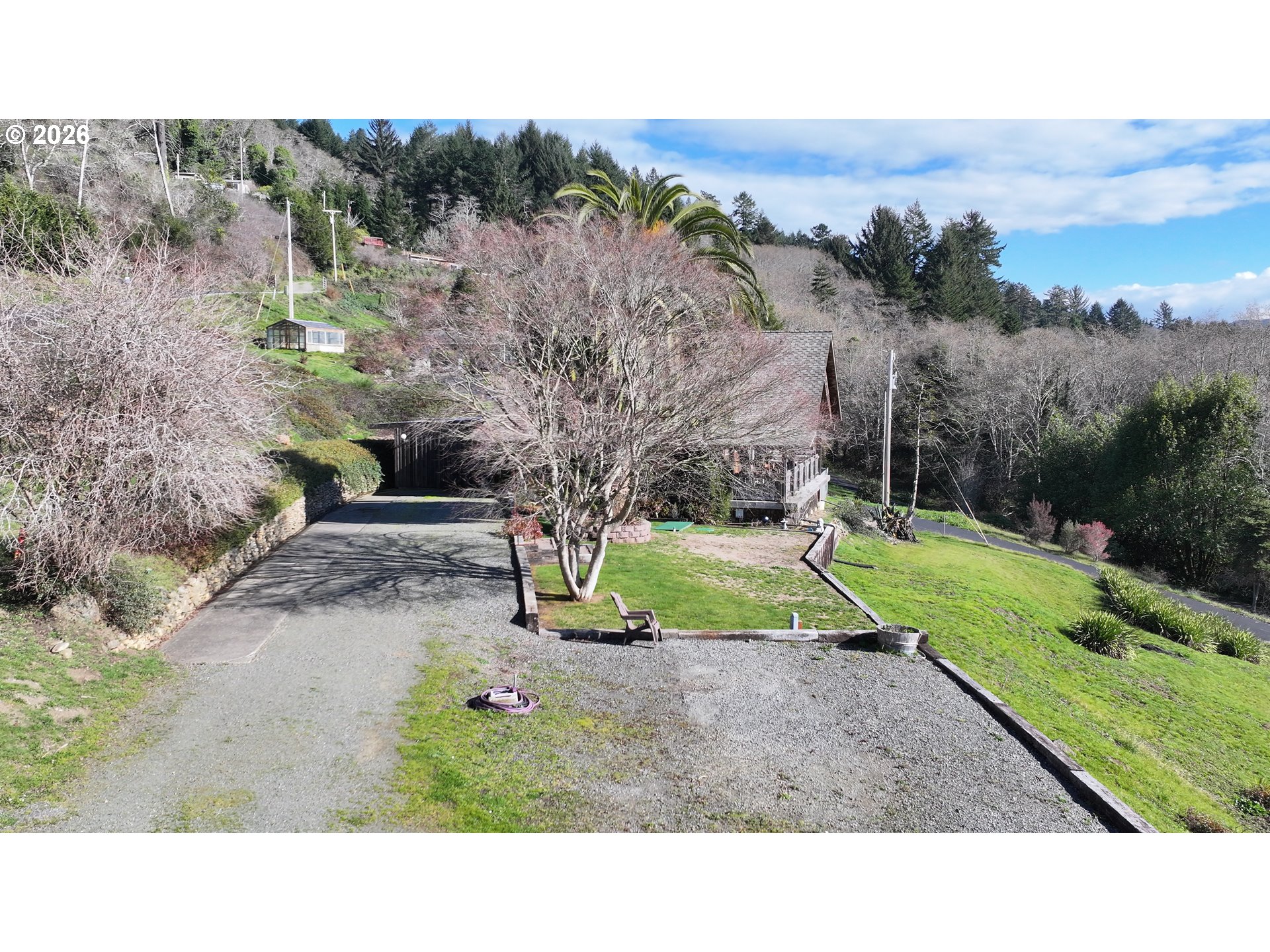 99106 East Freeman Lane Brookings, OR 97415 - Photo 27 of 37 a view of outdoor space yard and mountain view