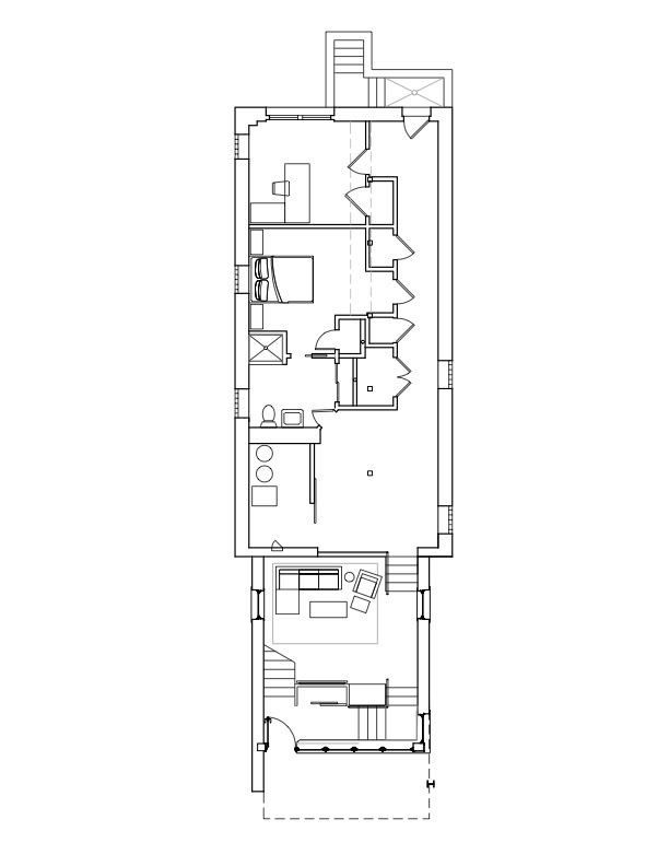 1821 West Cortland Street Chicago, IL 60622 - Photo 49 of 50 a picture of a floor plan